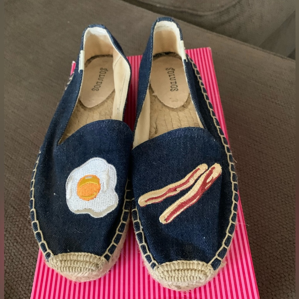Soludos Espadrilles Bacon Egg 7.5
